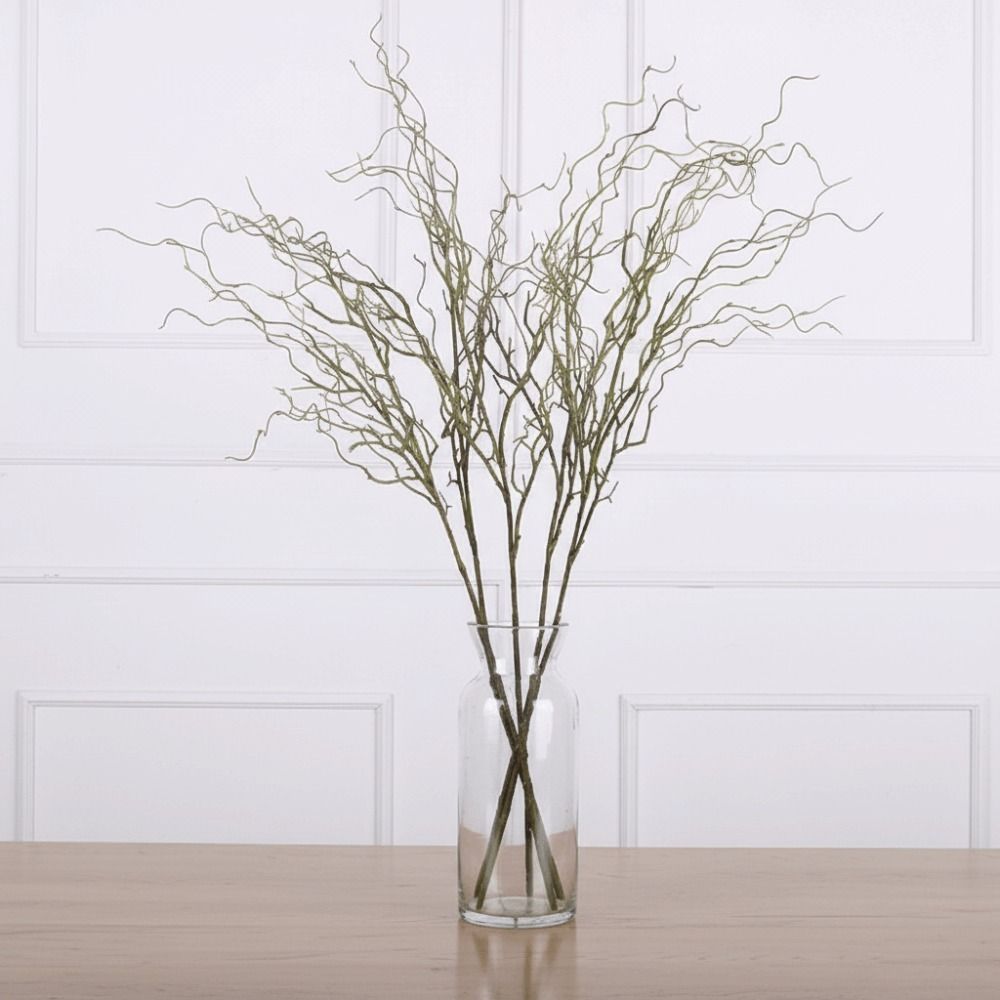 Branch Curly Willow - Rama de sauce artificial de 120