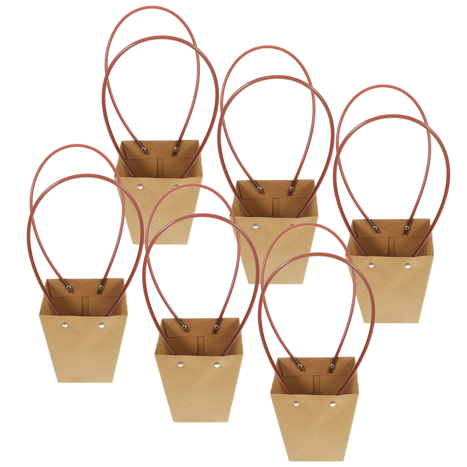 6 Uds. Bolsas de regalo de pap - Flower Wrap Kraft reseña y precio