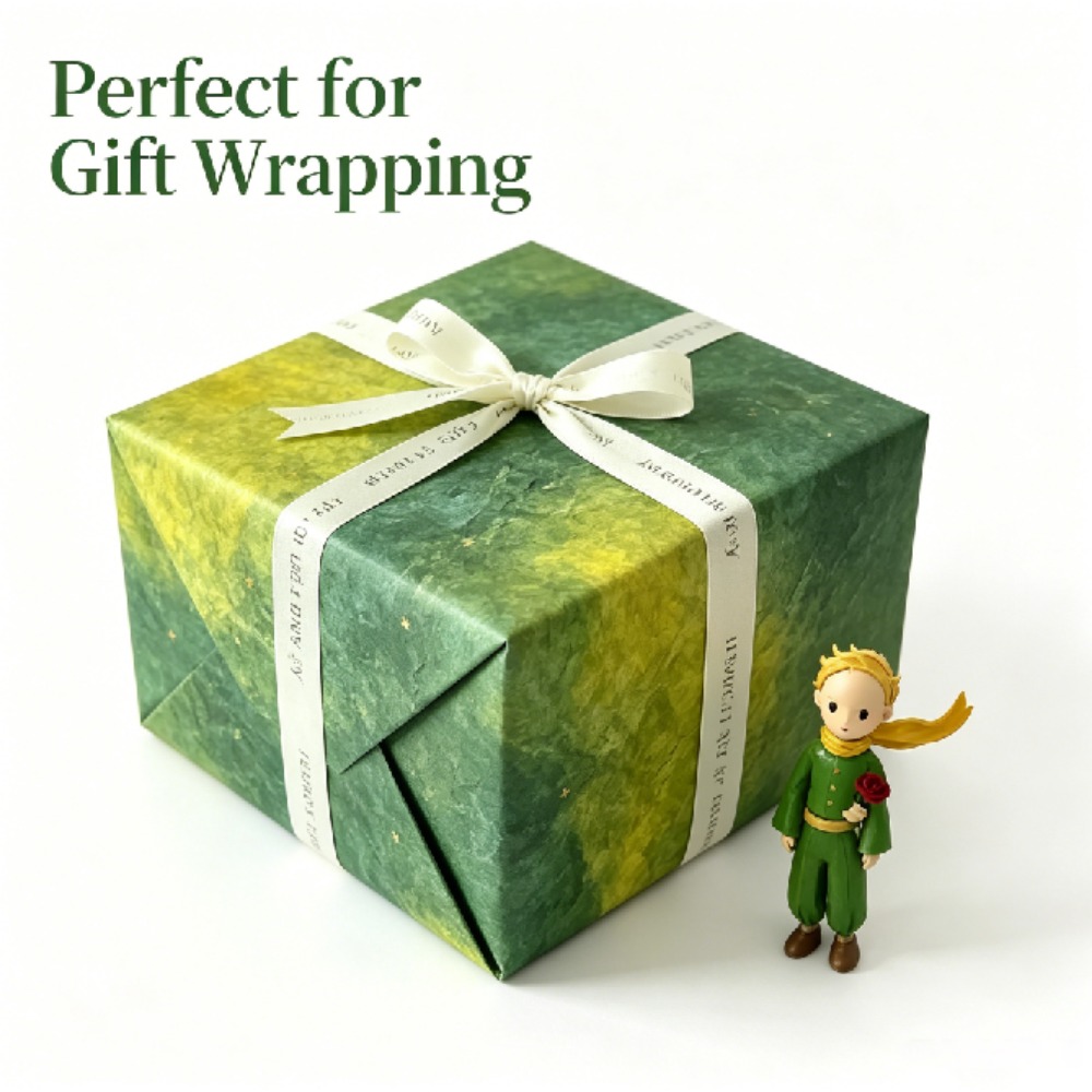 Papel de Regalo Floral Verde D - Flower Wrap Kraft reseña y precio