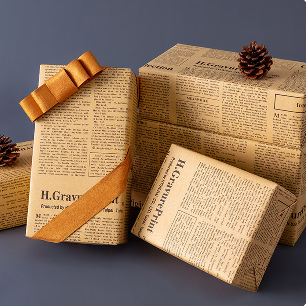 20 Hojas de Papel de Regalo Es - Flower Wrap Kraft reseña y precio
