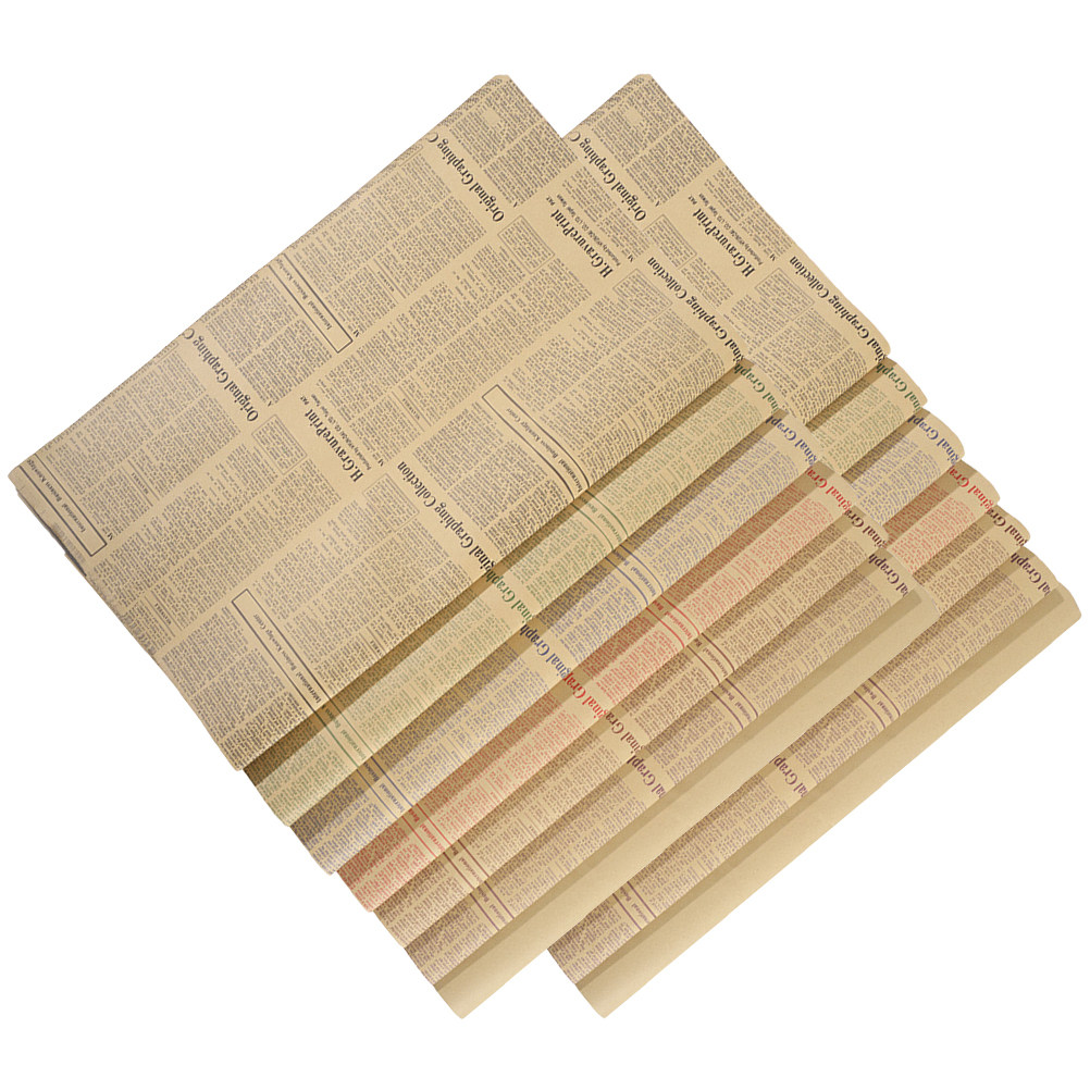 20 Hojas de Papel de Regalo Es - Flower Wrap Kraft reseña y precio